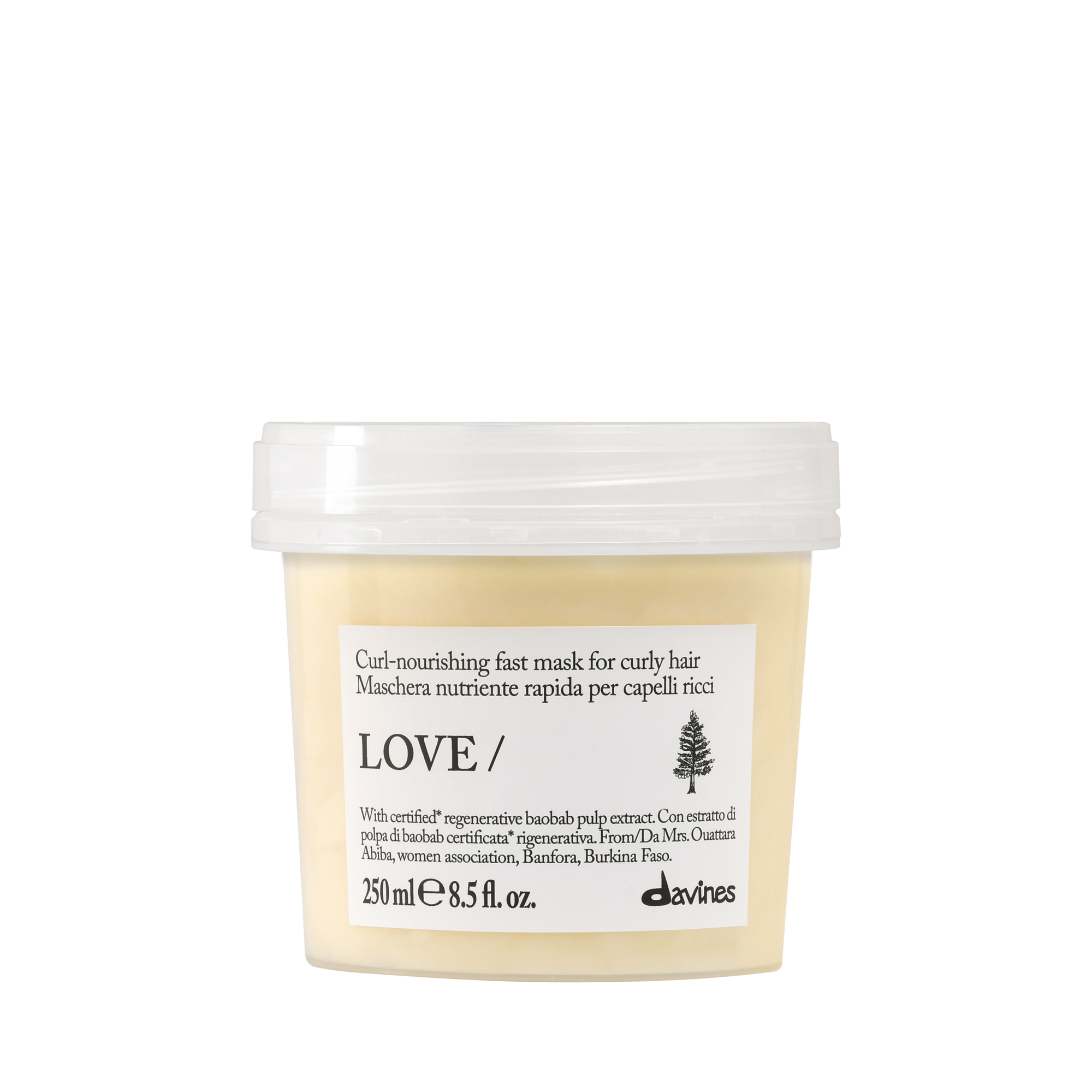 LOVE CURL Питательная экспресс-маска для усиления завитка