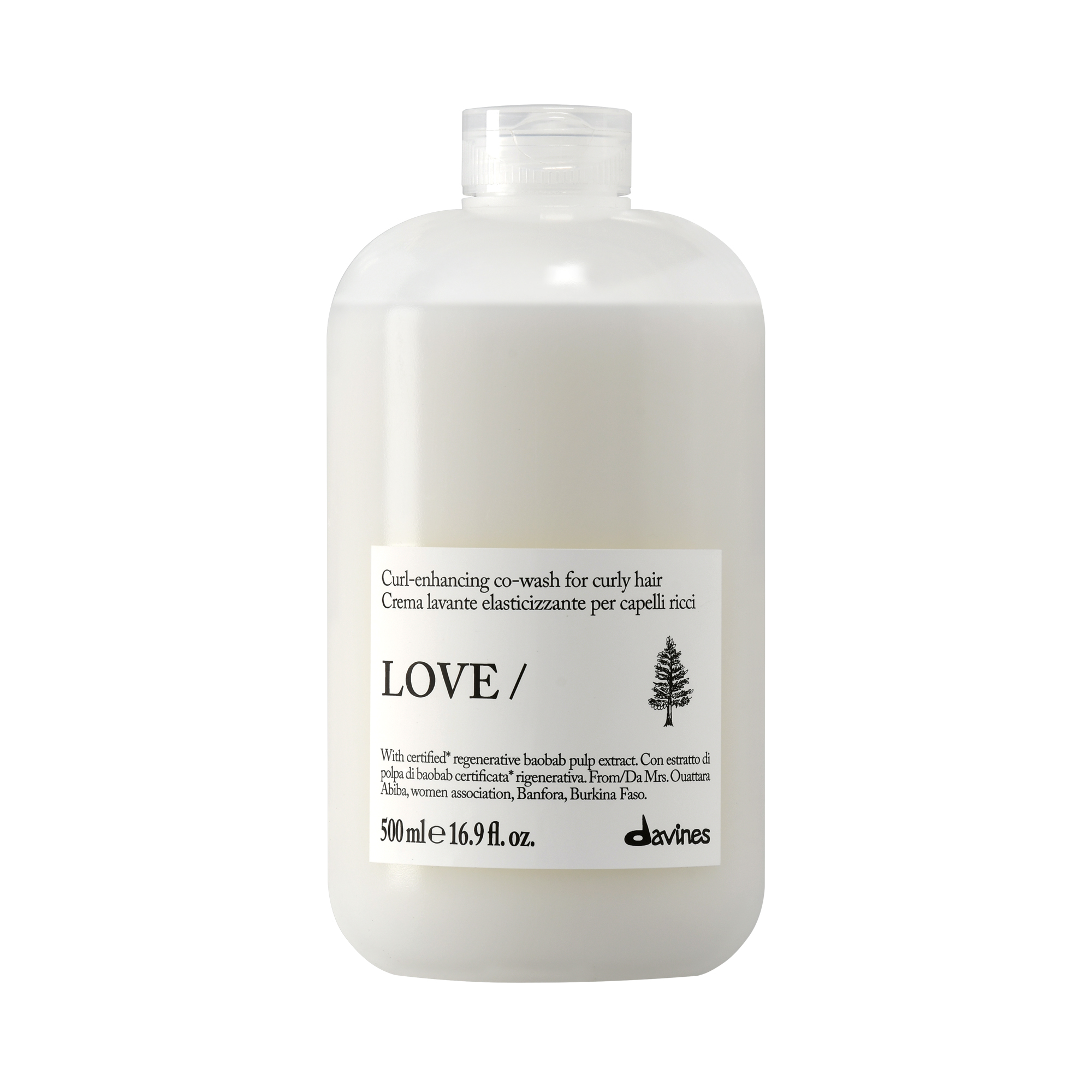 LOVE CURL Очищающий крем для завитков