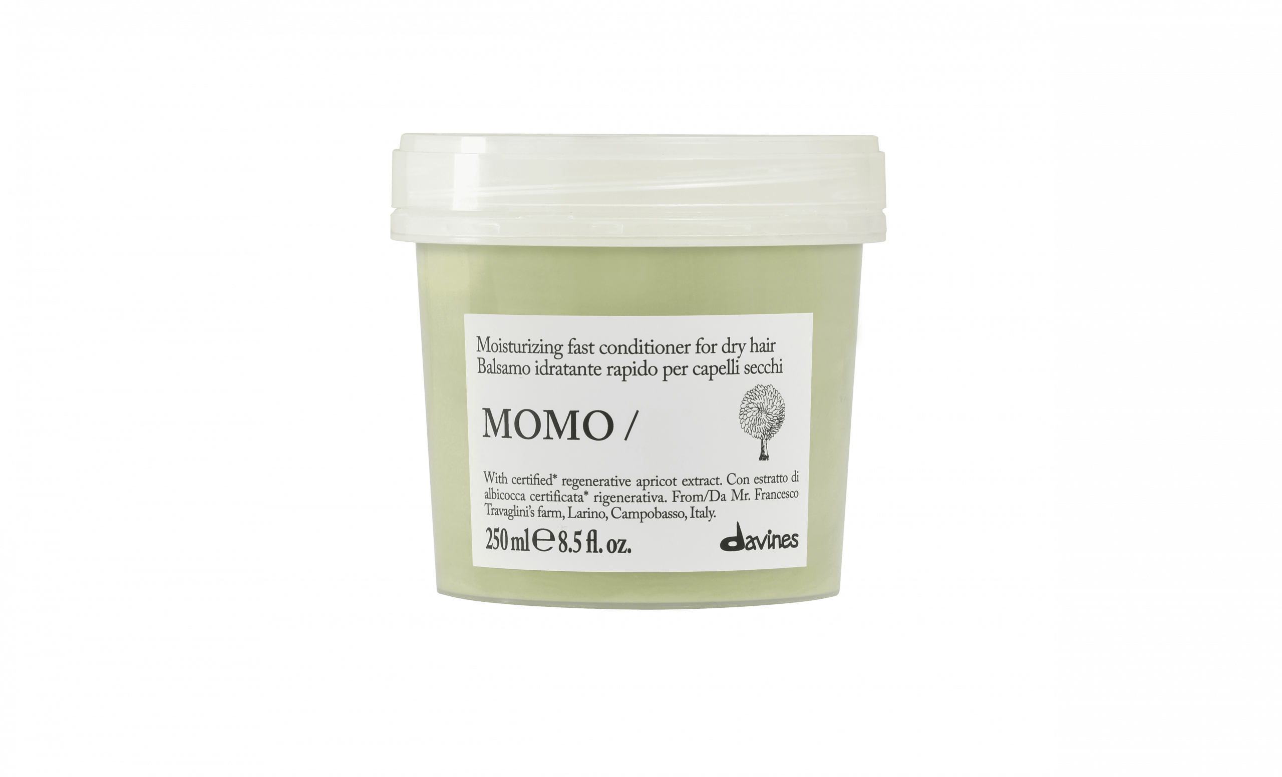 MOMO — увлажняющий экспресс-кондиционер для мгновенного увлажнения сухих волос.